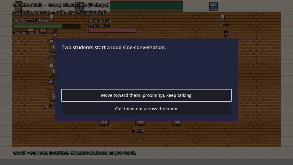 Interrupt event